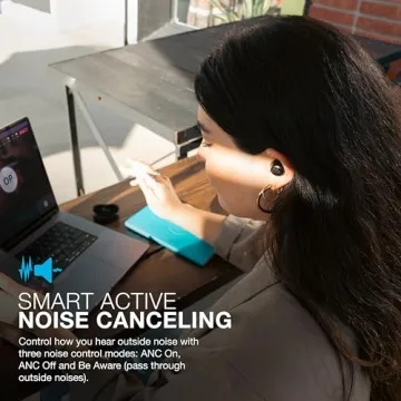 JLab JBuds ANC 3 Wireless Earbuds with 42 Hours Playtime