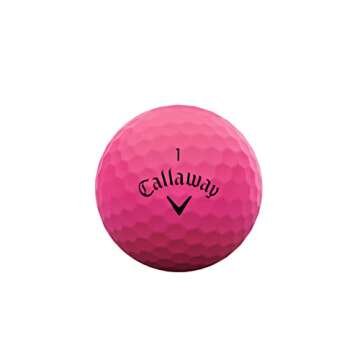 Callaway Golf Supersoft Golf Balls (2023 Version, Pink)