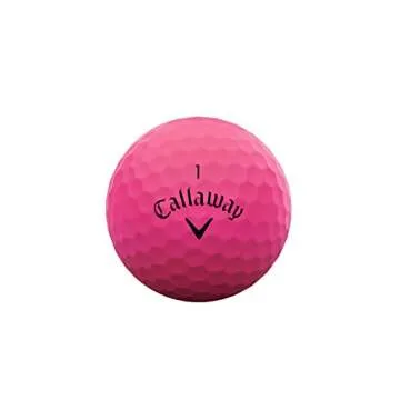 Callaway Golf Supersoft Golf Balls (2023 Version, Pink)