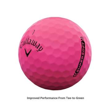 Callaway Golf Supersoft Golf Balls (2023 Version, Pink)
