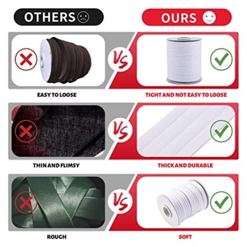 Double Fold Bias Tape - 55 Yards for Quilting & Crafting