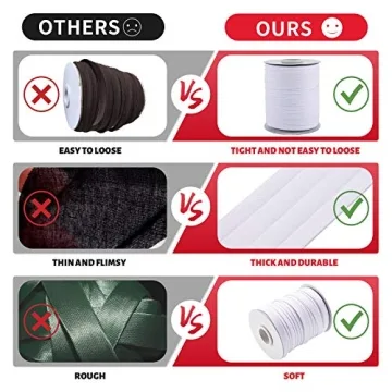 Double Fold Bias Tape - 55 Yards for Quilting & Crafting