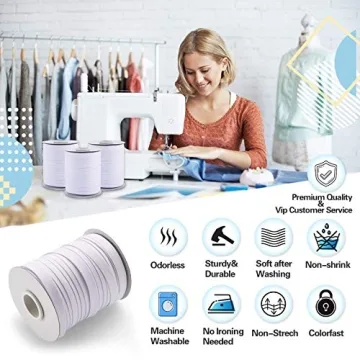 Double Fold Bias Tape - 55 Yards for Quilting & Crafting