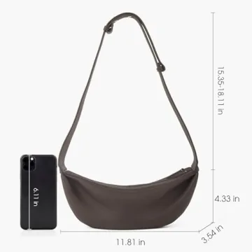 Stylish DONNAIN Leather Crossbody Sling Bag for Women