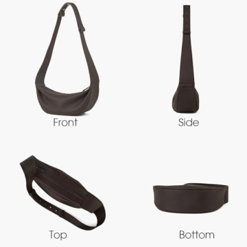 Stylish DONNAIN Leather Crossbody Sling Bag for Women