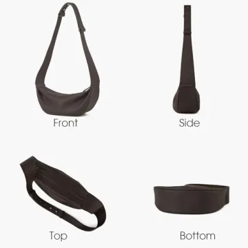 Stylish DONNAIN Leather Crossbody Sling Bag for Women