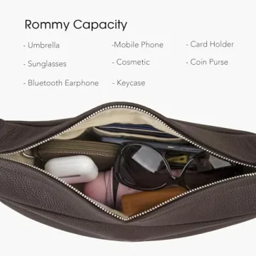 Stylish DONNAIN Leather Crossbody Sling Bag for Women