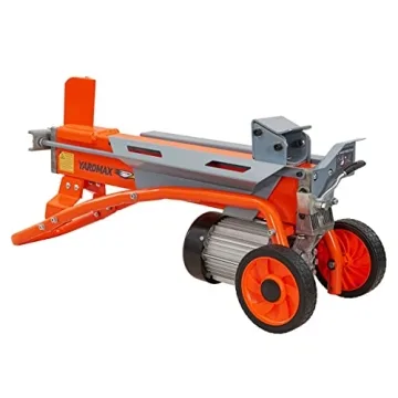 YARDMAX YS0650 6.5 Ton Electric Log Splitter Efficient Wood Splitting