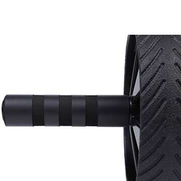 Compact HolaHatha Fitness Ab Roller for Effective Workouts