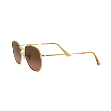 Ray-Ban Hexagonal Flat Lens Sunglasses - Stylish UV Protection