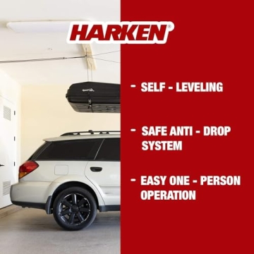 HARKEN Cargo Box Overhead Garage Hoist System 60lb Load