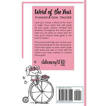 Word of the Year Planner and Goal Tracker: Family – A group who dreams, laughs, plays, and loves t...