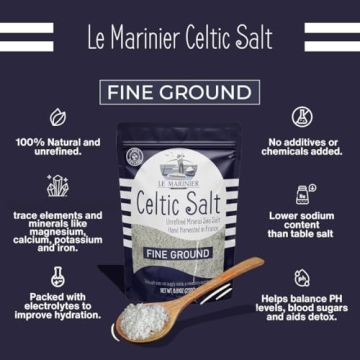 Le Marinier French Sea Salt 1.1lb - Natural and Mineral Rich
