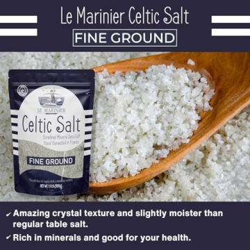 Le Marinier French Sea Salt 1.1lb - Natural and Mineral Rich