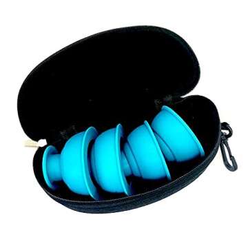 Riptide Sport Cupping Set of 4 Push Cups by Wavetools Therapy