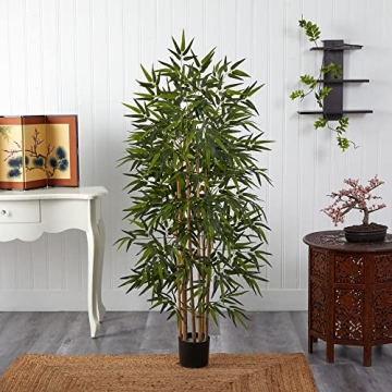 Nearly Natural 5253 Bamboo Tree for Home and Office Decor