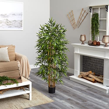 Nearly Natural 5253 Bamboo Tree for Home and Office Decor