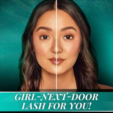 Ardell False Eyelashes, Natural Lashes 110 - Lightweight Reusable Strip Lashes, Eye-Lifting Effect, ...