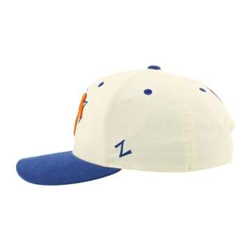 ZHATS Standard NBA Officially Licensed Adjustable Snapback Hat Marquee Ivory, One Size