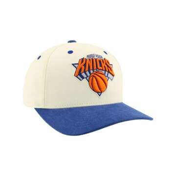 ZHATS Standard NBA Officially Licensed Adjustable Snapback Hat Marquee Ivory, One Size