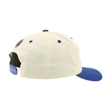 ZHATS Standard NBA Officially Licensed Adjustable Snapback Hat Marquee Ivory, One Size