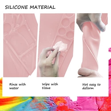 SHNOKER Silicone Craft Mat - 21.7" x 17.7" For Creative Fun