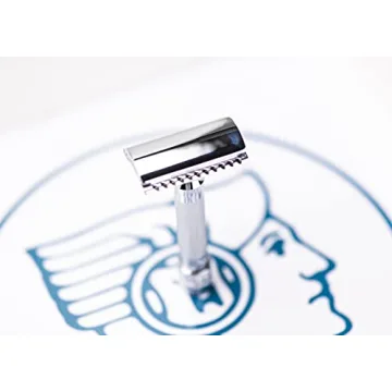 Merkur Mk34c Double Edge Razor with Heavy Duty Short Handle