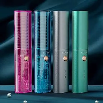 YAPOY Portable Cordless Hair Straightener with Quick Heating