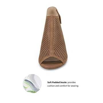 Stylish Coutgo Heels for Women Open Toe Ankle Strap Footwear