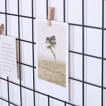 Kaforise Wire Wall Grid Panel for Photos & Organization