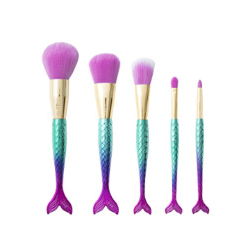 Tarte Minutes To Mermaid Brush Set, 5 Makeup Brushes
