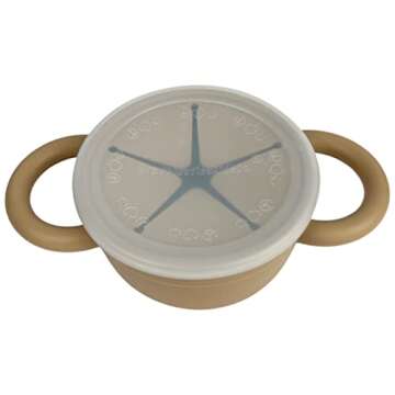 Snack Attack II Snack Cup - Collapsible Silicone for Kids