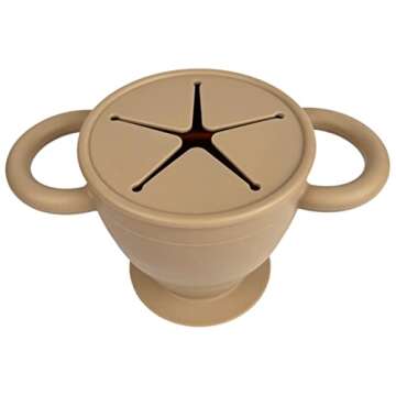 Snack Attack II Snack Cup - Collapsible Silicone for Kids