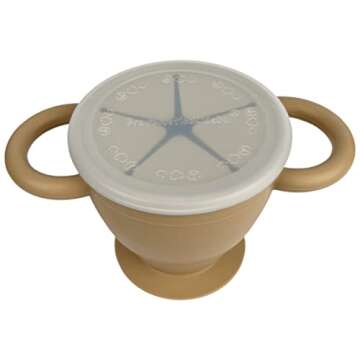 Snack Attack II Snack Cup - Collapsible Silicone for Kids