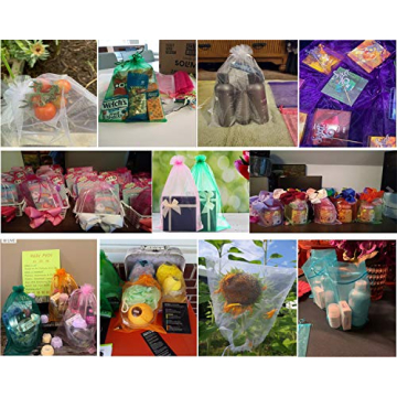 Ankirol 100pcs Sheer Organza Favor Bags - Versatile Gifts
