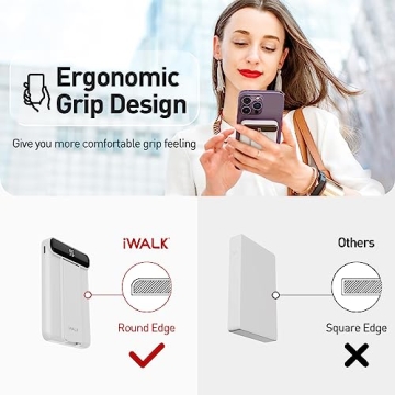 iWALK MAG-X 5000mAh Magnetic Wireless Power Bank iPhone