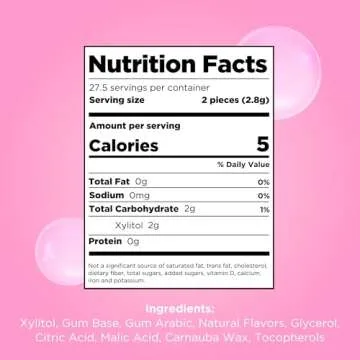 PUR Gum | Aspartame Free Chewing Gum | 100% Xylitol | Natural Bubblegum Flavored Gum, 55 Pieces (Pack of 3)