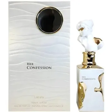 Lattafa Her Confession Women Eau de Parfum 3.4 oz