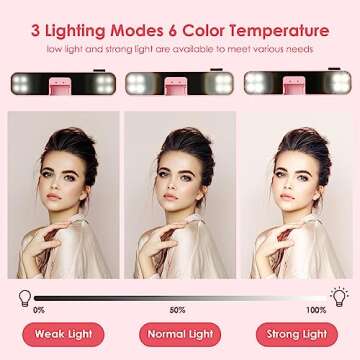 Selfie Stick with Fill Light,Extendable Selfie Stick Rugged Tripod with Wireless Remote Compatible with iPhone 14 13 12 11 pro Xs Max Xr X 8 7 6 Plus, Android Samsung Smartphone (Pink)