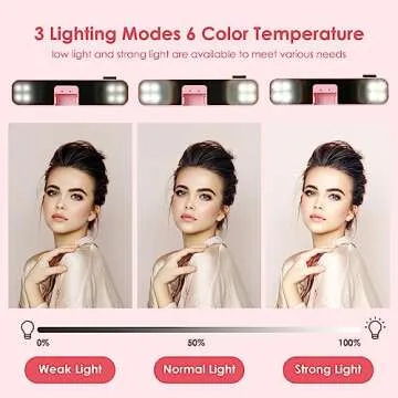 Selfie Stick with Fill Light,Extendable Selfie Stick Rugged Tripod with Wireless Remote Compatible with iPhone 14 13 12 11 pro Xs Max Xr X 8 7 6 Plus, Android Samsung Smartphone (Pink)