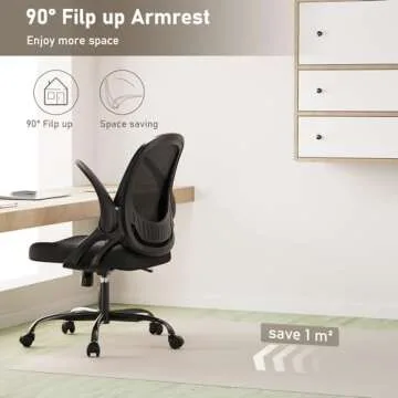 Comfortable Ergonomic Office Chair with Lumbar Support