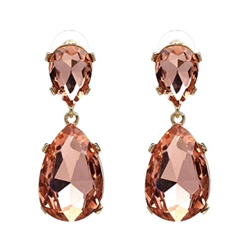 Exquisite Crystal Dangle Earrings for Elegant Occasions