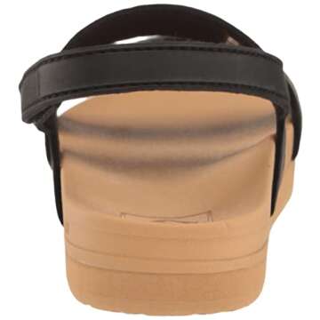 Reef Kids Water Vista Sandals for Girls - Black/Tan