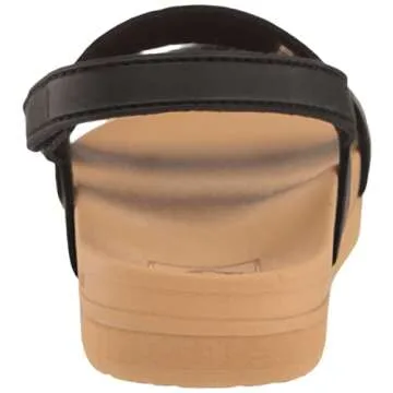 Reef Kids Water Vista Sandals for Girls - Black/Tan