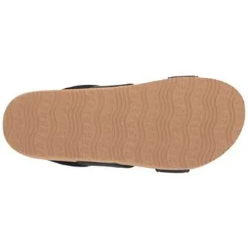 Reef Kids Water Vista Sandals for Girls - Black/Tan