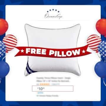 OCEANSLEEP Goose Down Comforter California King Size - All Season White Fluffy Feather Duvet Insert with Tabs, 780 Fill Power Weight for Luxury(California King, White/All Season)