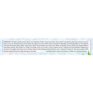 Auromere Ayurvedic Herbal Toothpaste, Fresh Mint - Vegan, Natural, Non GMO, Flouride Free, Gluten Free, with Neem & Peelu (4.16 oz), 5 Pack