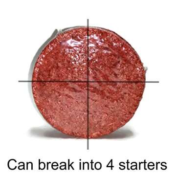 Midwest Hearth Cedar Fire Starters - 100% Natural, BBQ, Fireplaces, Stoves, Outdoor, Camp Fire, Survival (36 Pack - Up to 144 Fires) Made in USA