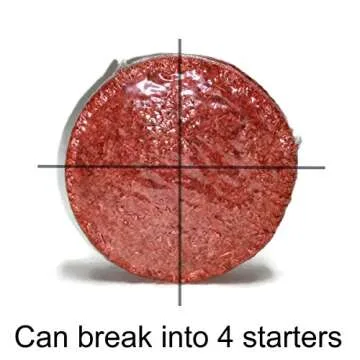 Midwest Hearth Cedar Fire Starters - 100% Natural, BBQ, Fireplaces, Stoves, Outdoor, Camp Fire, Survival (36 Pack - Up to 144 Fires) Made in USA