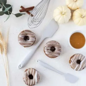 GIR: Get It Right Premium Silicone Spatula - Non-Stick Heat Resistant Kitchen Spatula - Perfect for Baking, Cooking, Scraping, and Mixing - Ultimate - 11 IN, Slate